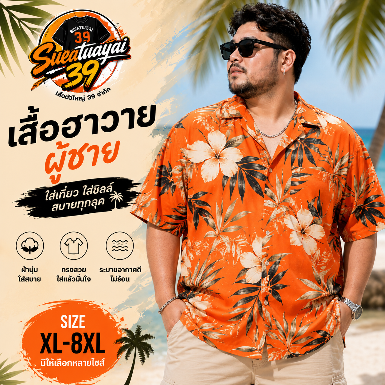 เสื้อฮาวาย S2